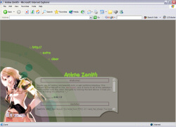 Anime Zenith Domain's Second Layout