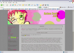 Anime Zenith Domain's Third Layout